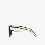 Солнцезащитные очки PR14WS из ацетата в оправе «кошачий глаз» Prada, черный - фото 4