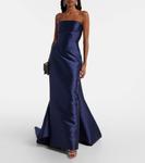 Имани платье без бретелей Solace London, Navy - фото 2