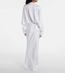 Платье-макси oversize Norma Kamali, Snow White - фото 3