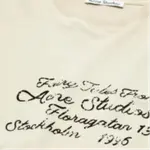 Футболка с принтом Acne Studios, бежевый - фото 5