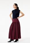 Юбка Koton Maxi skirt, Bordeaux - фото