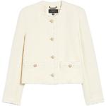 Балая куртка на пуговицах WEEKEND MaxMara, бежевый - фото