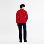 Новогодний свитшот мужской Tommy Hilfiger, красный - фото 10