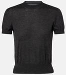 Вязаный кашемировый топ Givenchy, Charcoal - фото