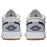 Кроссовки (GS) Air Jordan 1 Low 'White Neutral Grey Gum Midnight Navy', белый - фото 5
