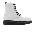 Ботинки Alexander McQueen Hybrid Lace-Up Boot, белый - фото