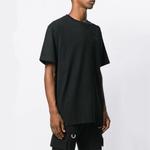 Футболка unfinished loose round neck short sleeve black Off-White, черный - фото 3