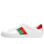 Кроссовки ace 'interlocking g - white' Gucci, белый - фото