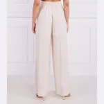 Брюки палаццо Patrizia Pepe, экрю - фото 3