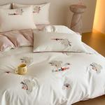 LUOLAI HOME Комплект постельного белья, 200 см, 4 предмета - фото 6