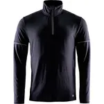 Свитер Abacus Golf Dynamic 37.5 half zip, черный - фото