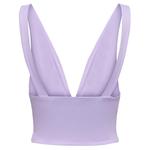 Футболка Only Ea Sleeveless V Neck, фиолетовый - фото 4