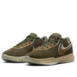 Кроссовки lebron 20 'olive green' Nike, зеленый - фото 3
