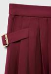 Юбка Mango WITH BUCKLES, Bordeaux - фото 6