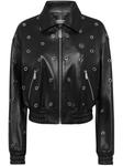 Куртка-бомбер Philipp Plein с люверсами, черный - фото