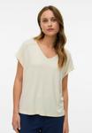 Блуза Vero Moda VANESSA , Birch/Off-White - фото