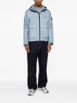 Куртка с капюшоном на молнии Stone Island, синий - фото 2