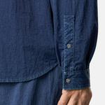 Джимовая рубашка мужская STONE ISLAND, индиго - фото 6