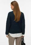 Джемпер Vero Moda PULLOVER, Dark Sapphire/Mottled Dark Blue - фото 3