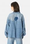Блуза Elias Rumelis Button-down blouse, Blue Shadow Wash/Blue - фото 3