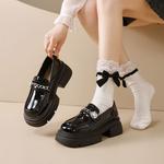 Yiya Женские лоферы черные - фото 4