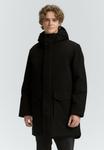 Пальто TOM TAILOR DENIM TECH HOODED, Black - фото