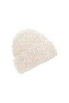 Ребристая шапка-бини Beechfield, бежевый - фото