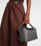 Сумка-тоут Puzzle Edge Small из кожи Loewe, Slate - фото 2