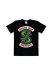 Футболка Easyfit Riverdale - South Side Serpents LOGOSHIRT, черный - фото
