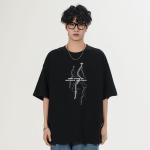 Футболка унисекс Cotton, черный - фото 4