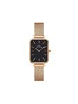Наручные часы Quadro Pressed Melrose 20 мм Daniel Wellington, черный - фото