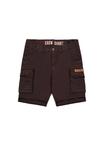 Шорты Alpha Industries CREW, Hunter Brown/Brown - фото 6
