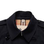 Тренч женский Burberry, темно-синий - фото 3