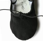 Балетные тапочки Nexete, классические тканевые с разделенной подошвой, для танцев, для малышей, девочек, мальчиков и женщин, черный - фото 5