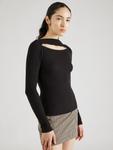 Лонгслив Gina Tricot, черный - фото 2