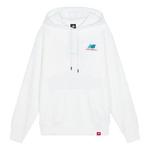Толстовка New Balance Embroidered Logo Sports Pullover White, белый - фото