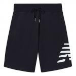 Шорты с логотипом, спортивные шорты New Balance, черный - фото