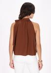 Топ faina Fashion Look, коричневый - фото 4