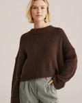 Свитер WE Fashion, темно-коричневый - фото 2