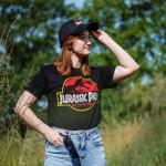 Jurassic Park - Футболка с логотипом черная - фото 3
