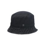 CHANEL Ковшовая шляпа унисекс черная - фото 2