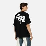 Футболка мужская черная Evisu, черный - фото 4