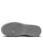 Кроссовки (GS) Air Jordan 1 Mid 'Barons', серый - фото 6