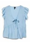 Блуза Vero Moda Blouse, Airy Blue/Blue - фото 6