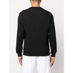 Лонгслив с принтом логотипа MOSCHINO, черный - фото 6