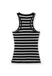 Топ 10DAYS STRIPES, Black White/Black - фото 6