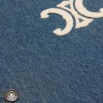 CELINE Триумф джинсовая куртка тедди, Blue - фото 5