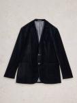 Хлопковый бархатный блейзер White Stuff, Dark Navy - фото 5