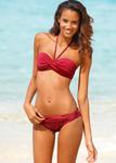 Бандо бикини Lascana, красный - фото