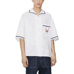 Рубашка мужская белая Kenzo, белый - фото 4